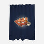 Capybara Sushi-None-Polyester-Shower Curtain-Freecheese