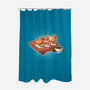 Capybara Sushi-None-Polyester-Shower Curtain-Freecheese
