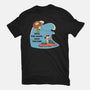 Ride The Wave-Womens-Fitted-Tee-Claudia