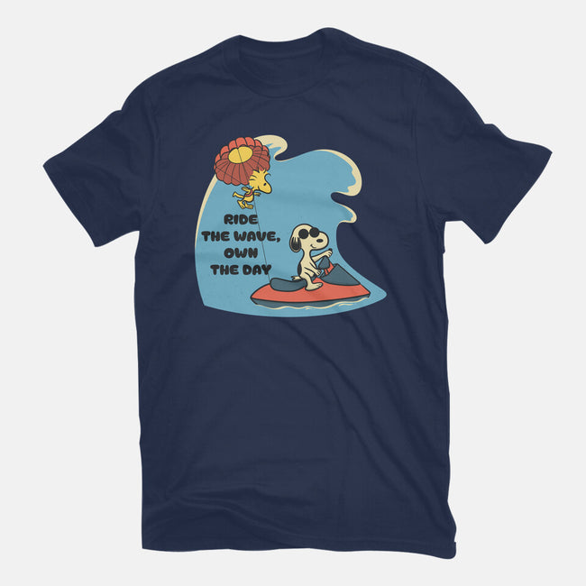 Ride The Wave-Mens-Heavyweight-Tee-Claudia