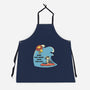 Ride The Wave-Unisex-Kitchen-Apron-Claudia
