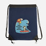 Ride The Wave-None-Drawstring-Bag-Claudia