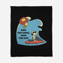 Ride The Wave-None-Fleece-Blanket-Claudia