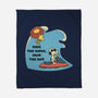 Ride The Wave-None-Fleece-Blanket-Claudia