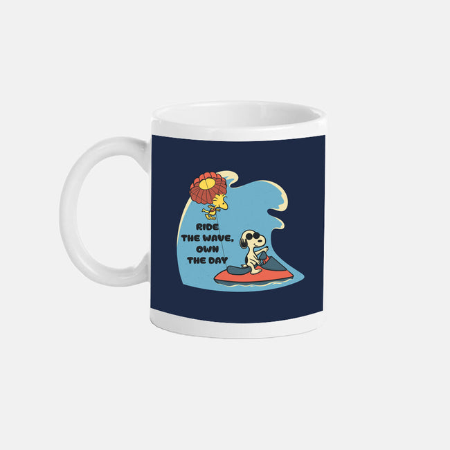 Ride The Wave-None-Mug-Drinkware-Claudia