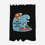 Ride The Wave-None-Polyester-Shower Curtain-Claudia