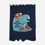 Ride The Wave-None-Polyester-Shower Curtain-Claudia