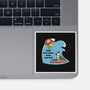 Ride The Wave-None-Glossy-Sticker-Claudia
