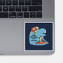 Ride The Wave-None-Glossy-Sticker-Claudia