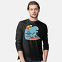 Ride The Wave-Mens-Long Sleeved-Tee-Claudia