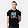Ride The Wave-Mens-Premium-Tee-Claudia
