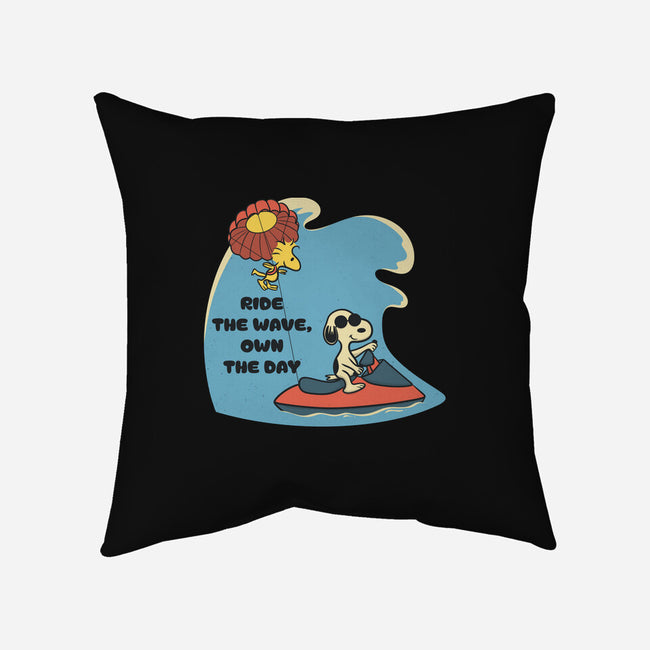 Ride The Wave-None-Removable Cover w Insert-Throw Pillow-Claudia