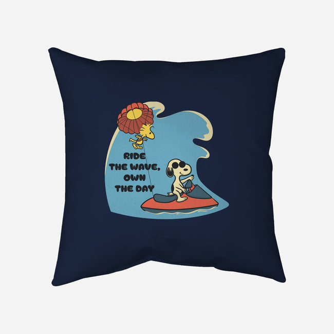 Ride The Wave-None-Removable Cover w Insert-Throw Pillow-Claudia