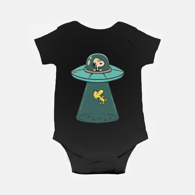 Alien Dog-Baby-Basic-Onesie-Claudia