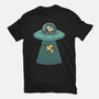Alien Dog-Womens-Basic-Tee-Claudia