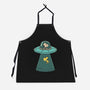 Alien Dog-Unisex-Kitchen-Apron-Claudia