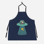 Alien Dog-Unisex-Kitchen-Apron-Claudia