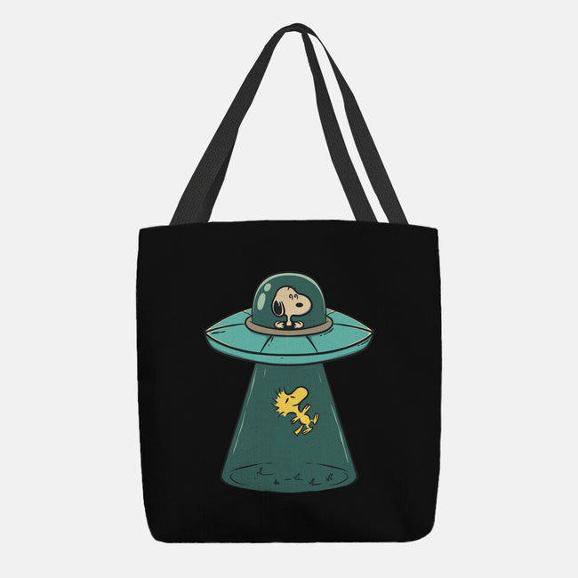 Alien Dog-None-Basic Tote-Bag-Claudia