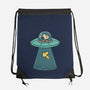 Alien Dog-None-Drawstring-Bag-Claudia