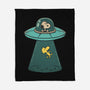 Alien Dog-None-Fleece-Blanket-Claudia