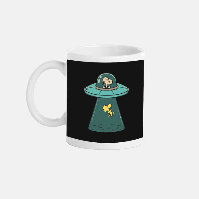 Alien Dog-None-Mug-Drinkware-Claudia