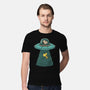 Alien Dog-Mens-Premium-Tee-Claudia