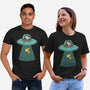Alien Dog-Unisex-Basic-Tee-Claudia