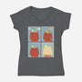 Season Flow-Womens-V-Neck-Tee-OnlyColorsDesigns