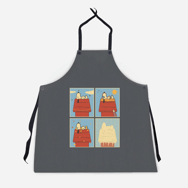 Season Flow-Unisex-Kitchen-Apron-OnlyColorsDesigns