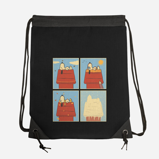 Season Flow-None-Drawstring-Bag-OnlyColorsDesigns