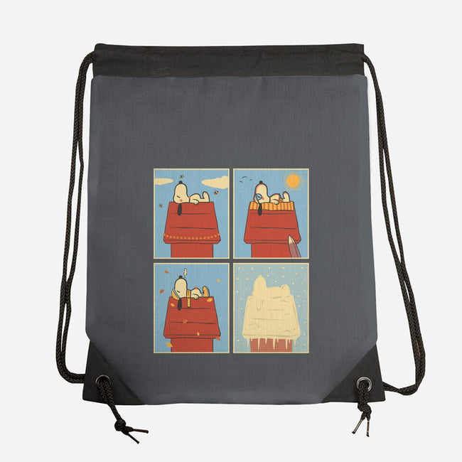 Season Flow-None-Drawstring-Bag-OnlyColorsDesigns