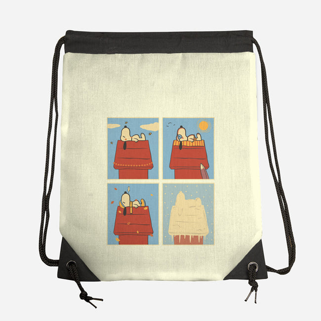 Season Flow-None-Drawstring-Bag-OnlyColorsDesigns