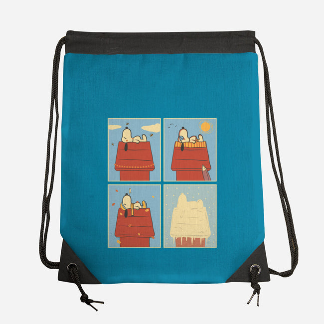 Season Flow-None-Drawstring-Bag-OnlyColorsDesigns