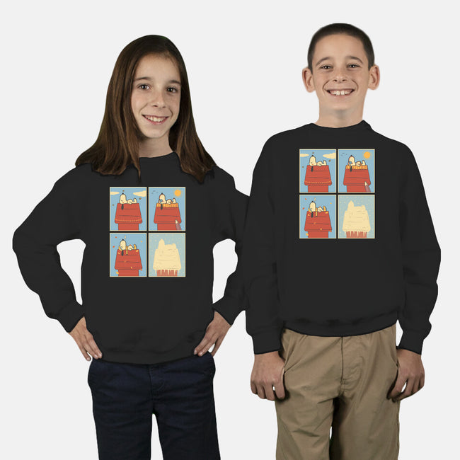 Season Flow-Youth-Crew Neck-Sweatshirt-OnlyColorsDesigns