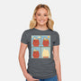 Season Flow-Womens-Fitted-Tee-OnlyColorsDesigns