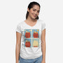 Season Flow-Womens-V-Neck-Tee-OnlyColorsDesigns