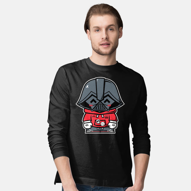 Just Smol Vader-Mens-Long Sleeved-Tee-krisren28