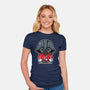 Just Smol Vader-Womens-Fitted-Tee-krisren28