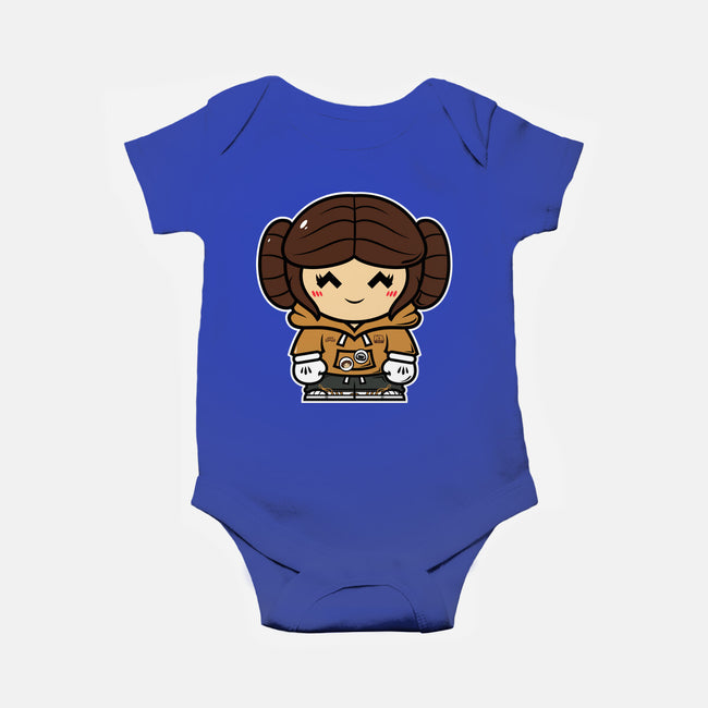 Just Smol Ms Leia-Baby-Basic-Onesie-krisren28