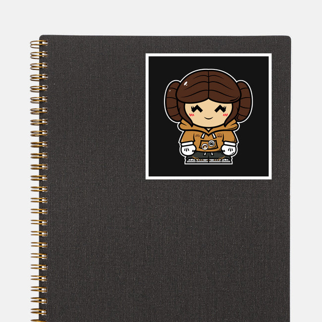 Just Smol Ms Leia-None-Glossy-Sticker-krisren28