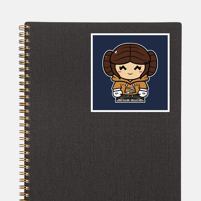 Just Smol Ms Leia-None-Glossy-Sticker-krisren28