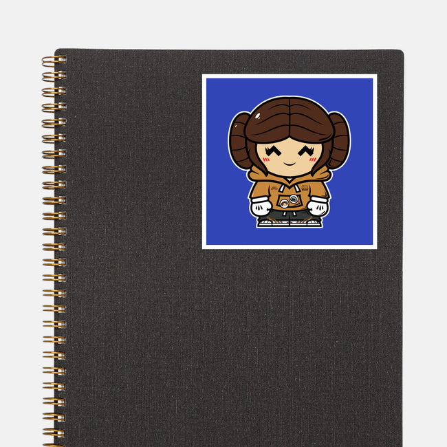 Just Smol Ms Leia-None-Glossy-Sticker-krisren28