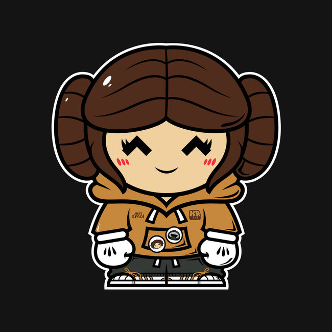 Just Smol Ms Leia-Womens-V-Neck-Tee-krisren28