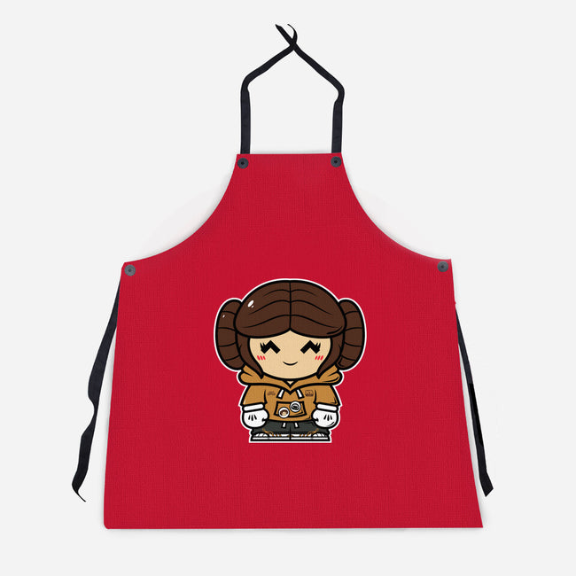 Just Smol Ms Leia-Unisex-Kitchen-Apron-krisren28