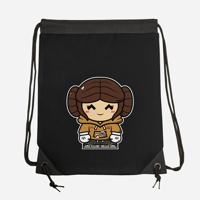Just Smol Ms Leia-None-Drawstring-Bag-krisren28