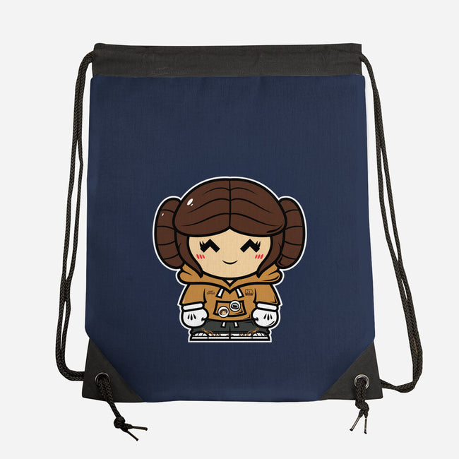 Just Smol Ms Leia-None-Drawstring-Bag-krisren28