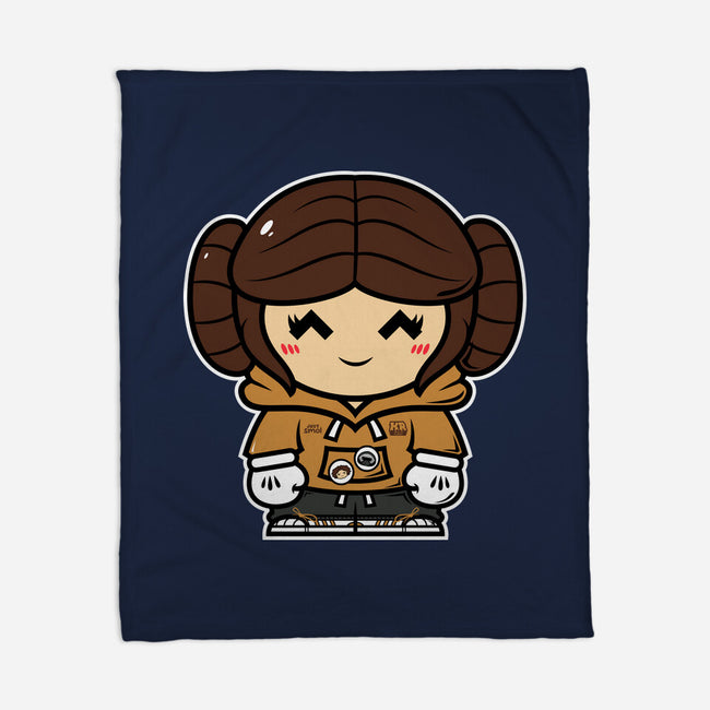Just Smol Ms Leia-None-Fleece-Blanket-krisren28