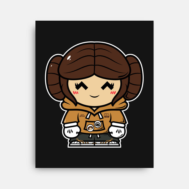 Just Smol Ms Leia-None-Stretched-Canvas-krisren28
