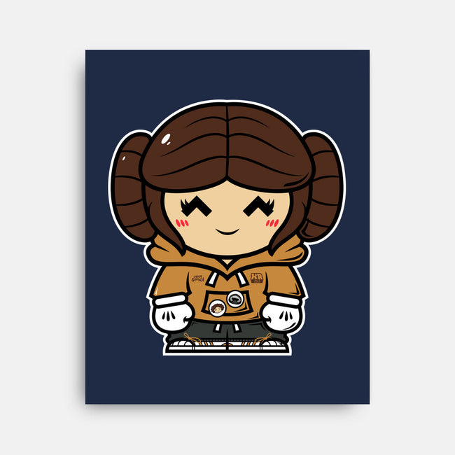 Just Smol Ms Leia-None-Stretched-Canvas-krisren28