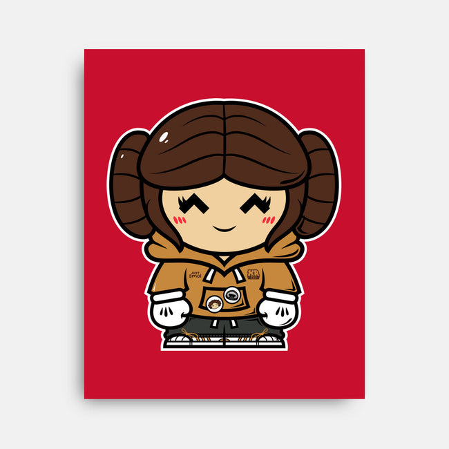 Just Smol Ms Leia-None-Stretched-Canvas-krisren28